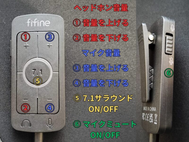 オーディオコントローラーパッド